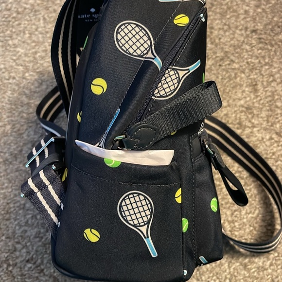 BRAND NEW, Tennis themed Kate Spade small backpack - Picture 7 of 9